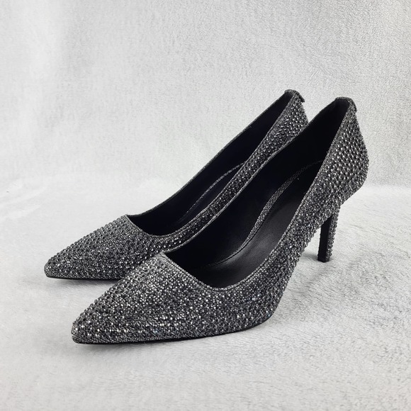 Michael Kors Shoes - SOLD | Michael Kors Alina Flex Pump Rhinestone Pointed Toe | 9 M